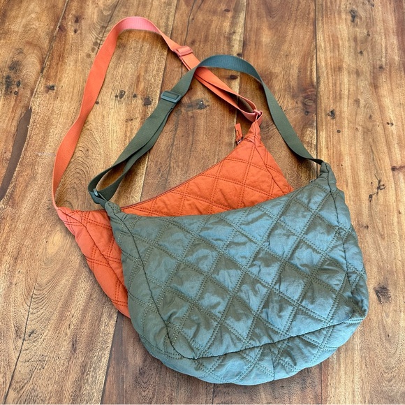 ☀️ Quilted Crossbody Puffer Bag Bundle - Picture 1 of 16